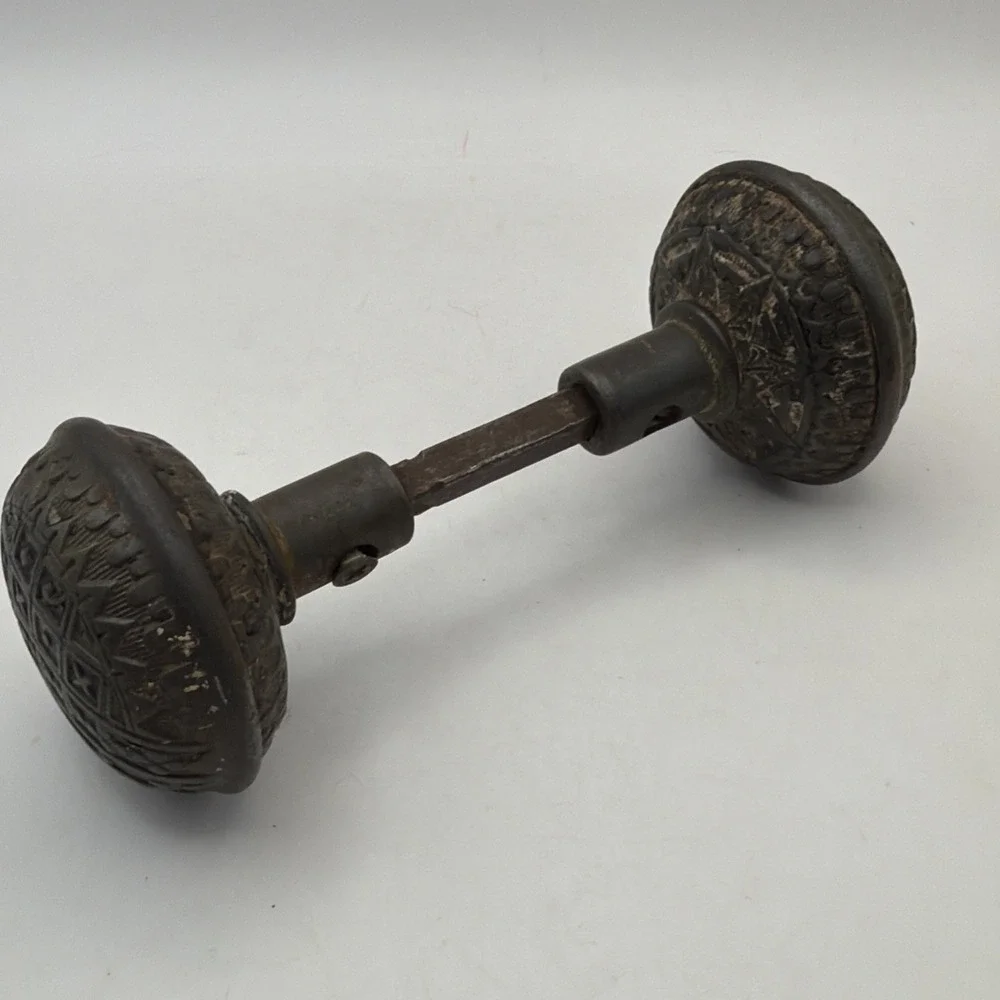 Antique Vintage Victorian Ornate Door Knob set